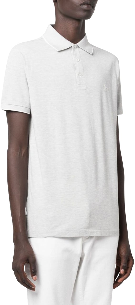 Ralph Lauren Classic Logo Polo Shirt Grijs
