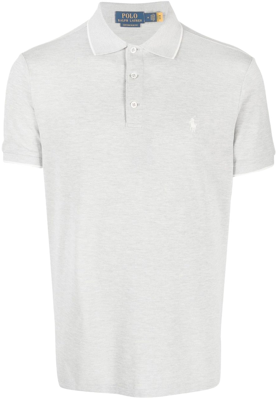 Ralph Lauren Classic Logo Polo Shirt Grijs