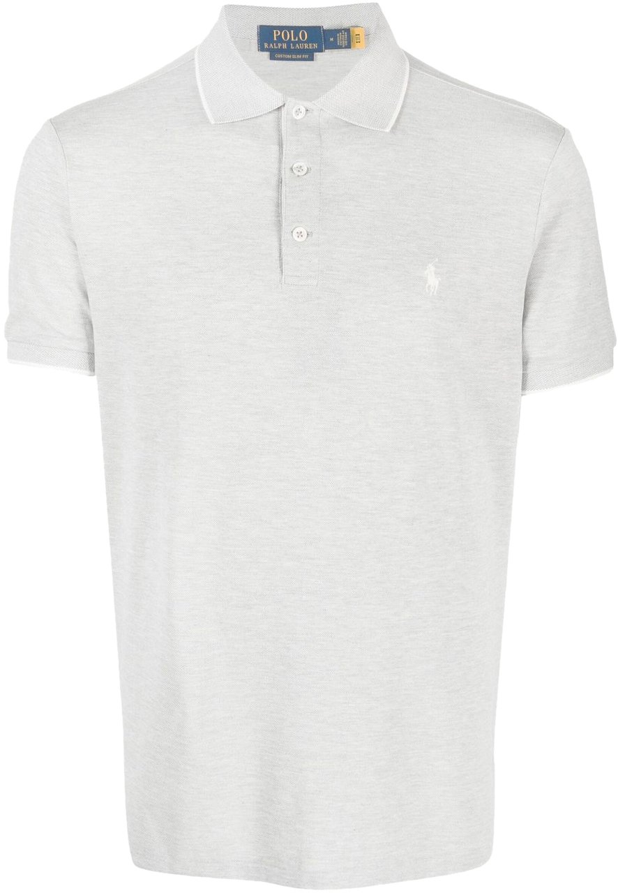 Ralph Lauren Classic Logo Polo Shirt Grijs