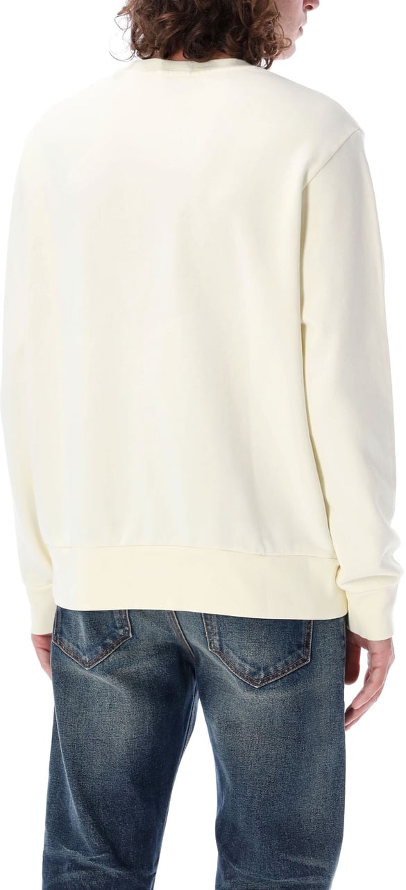 Ralph Lauren Loopback Terry Crewneck Bianco Wit