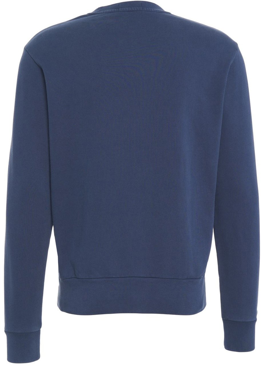 Ralph Lauren Sweatshirt with logo embroidery Blauw