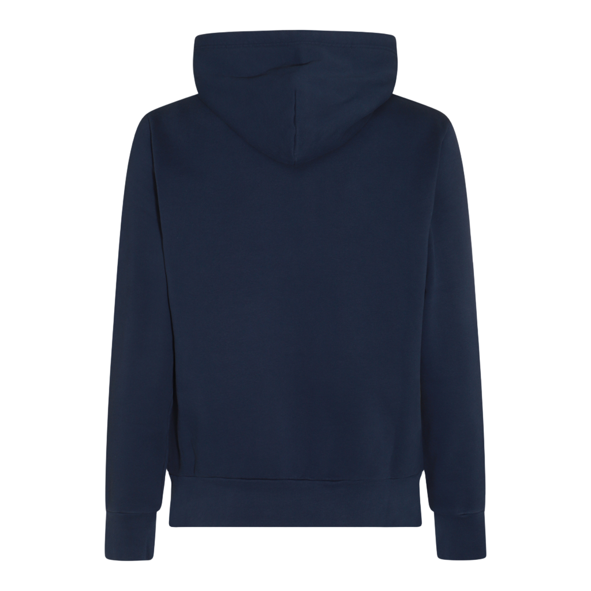 Ralph Lauren Timeless Knit Hooded Sweatshirt with Ribbed Cuffs Neutraal