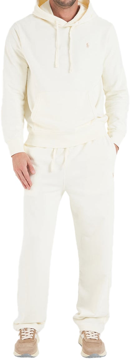 Ralph Lauren Hoodie with logo embroidery Geel