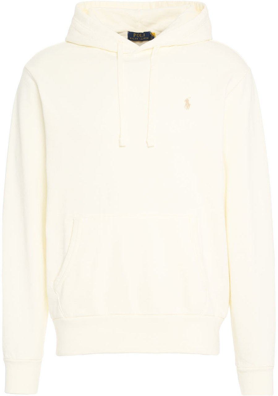 Ralph Lauren Hoodie with logo embroidery Geel