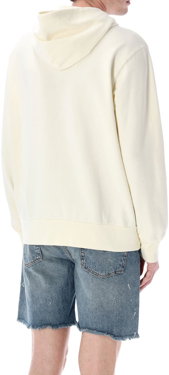 Ralph Lauren Loopback Hoodie Zip Bianco Wit