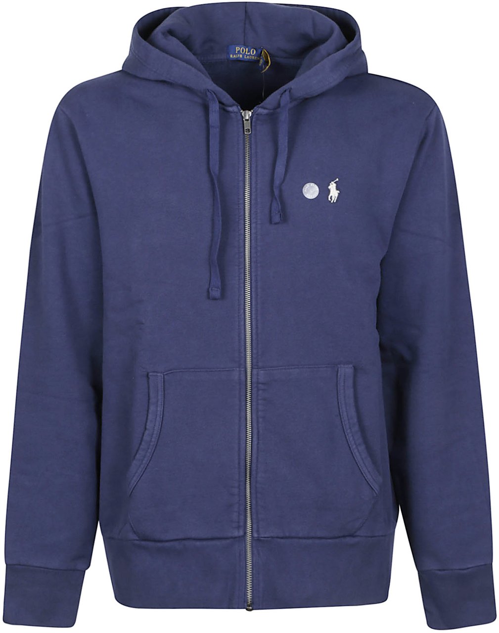 Ralph Lauren Full Zip Sweatshirt Blue Blauw