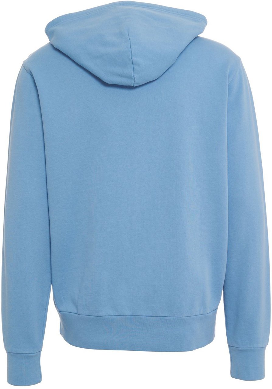 Ralph Lauren Hoodie with zipper Blauw