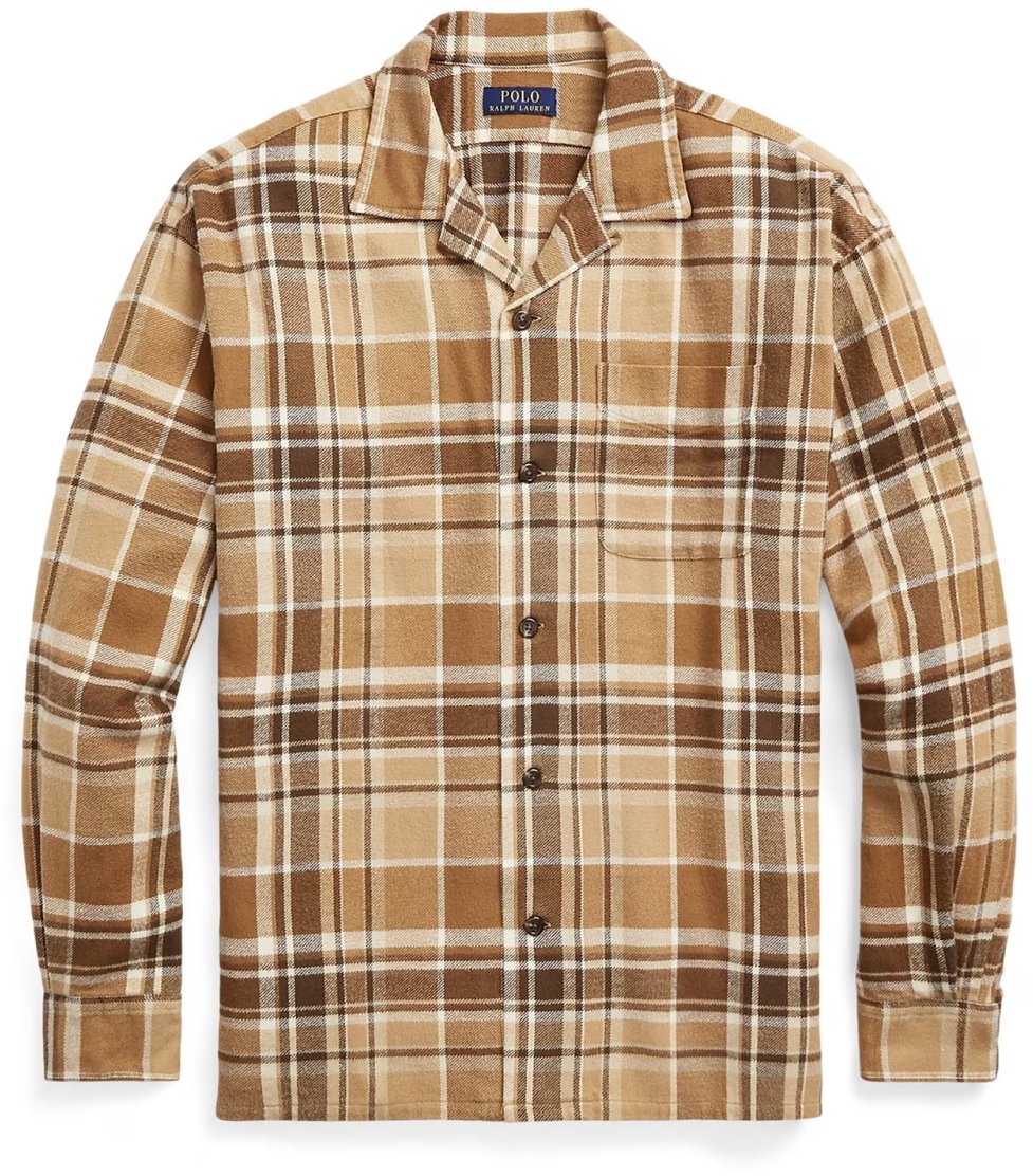 Ralph Lauren Plaid Brushed Cotton Shirt Divers