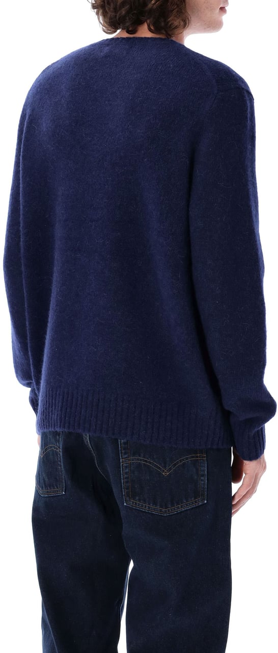 Ralph Lauren Alpaca Sweater Brght Navy Blauw