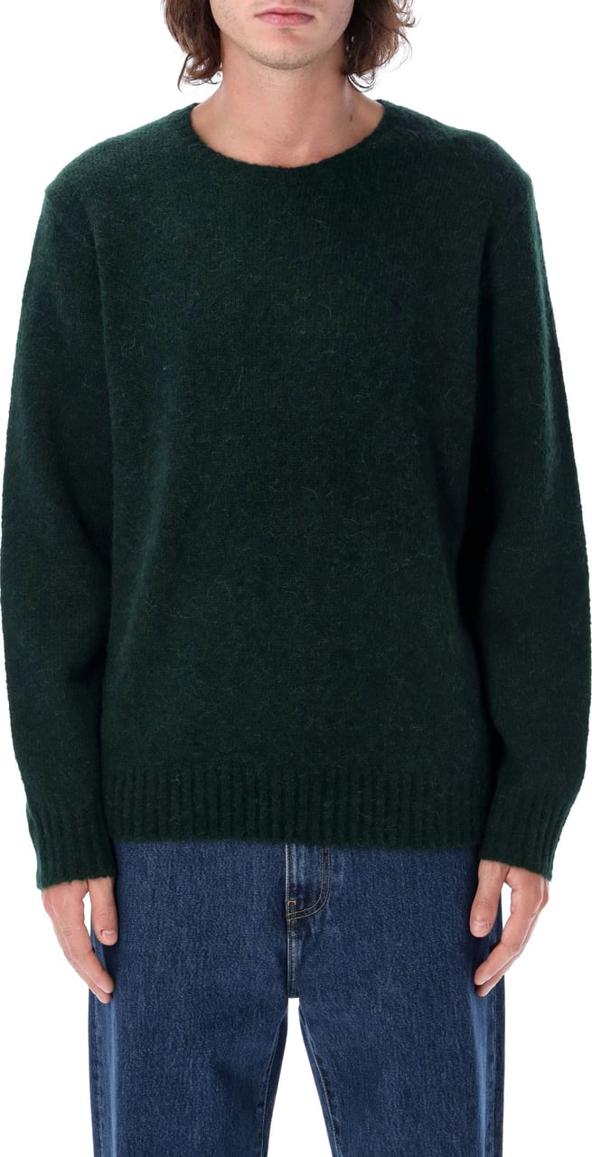 Ralph Lauren Alpaca Sweater Moss Groen