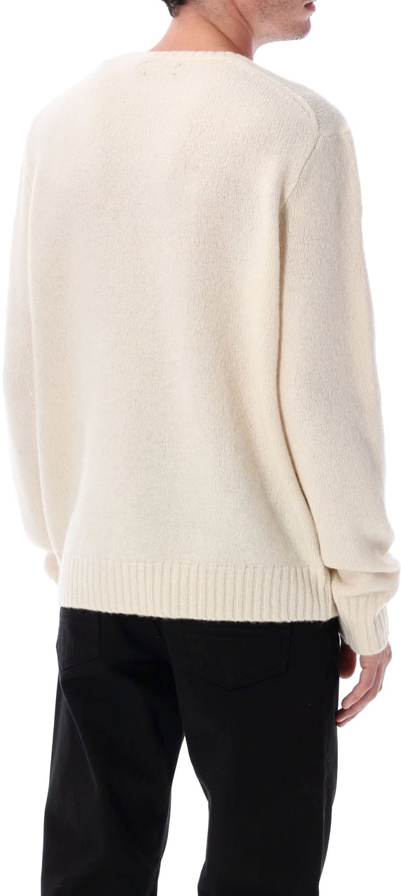 Ralph Lauren Alpaca Sweater Bianco Wit