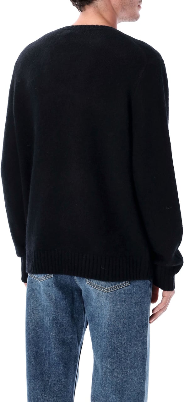 Ralph Lauren Alpaca Sweater Nero Zwart