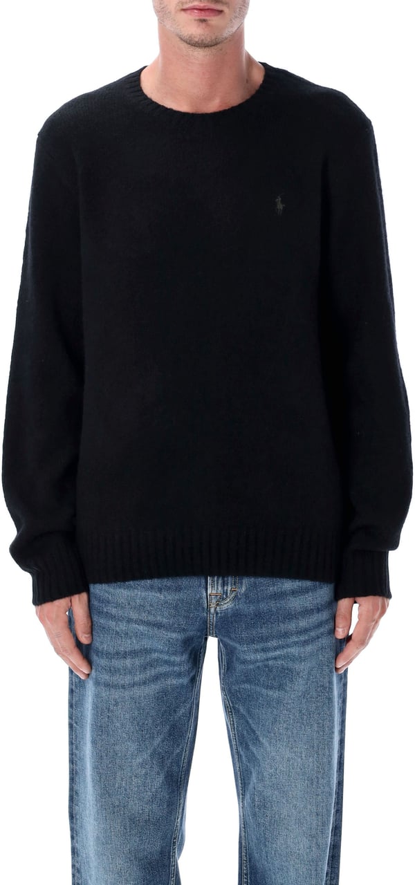 Ralph Lauren Alpaca Sweater Nero Zwart