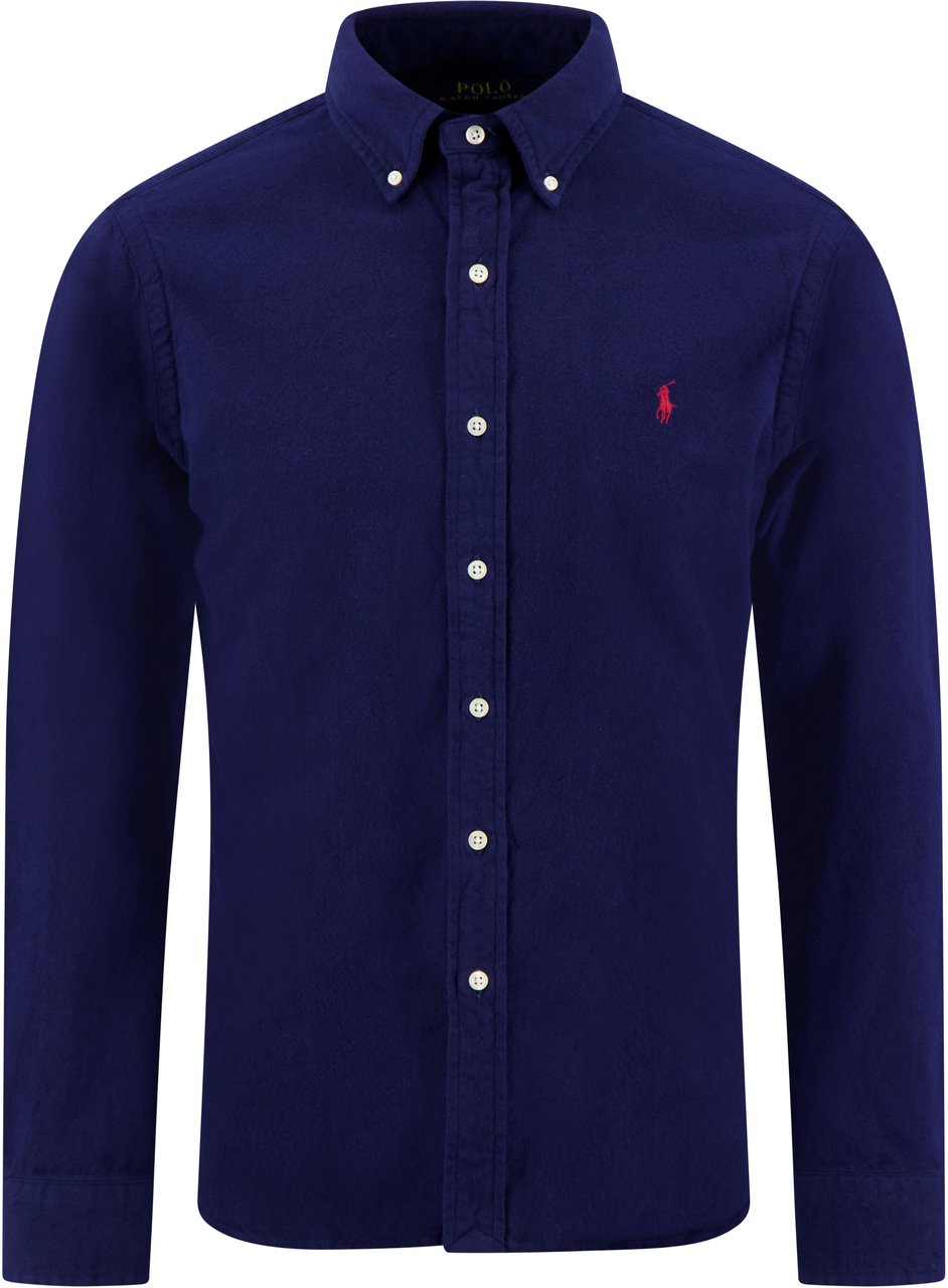 Ralph Lauren Polo   Overhemd Blauw Blauw