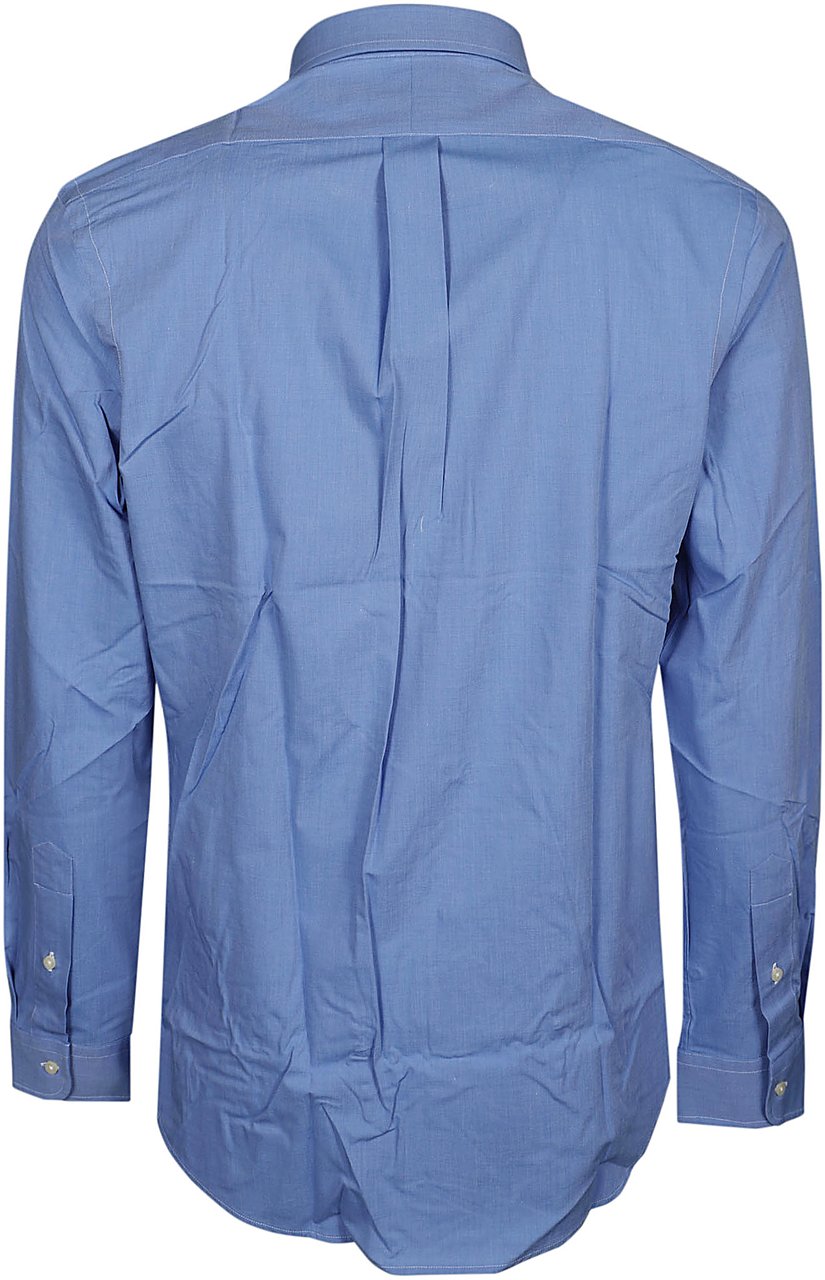 Ralph Lauren Long Sleeve Sport Shirt Blue Blauw
