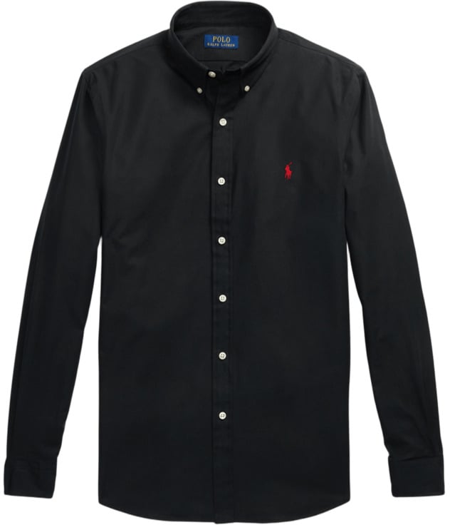 Ralph Lauren Polo Camicie Nero Zwart