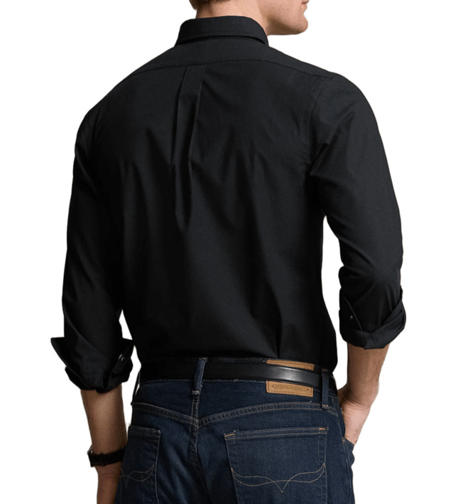 Ralph Lauren Polo Camicie Nero Zwart