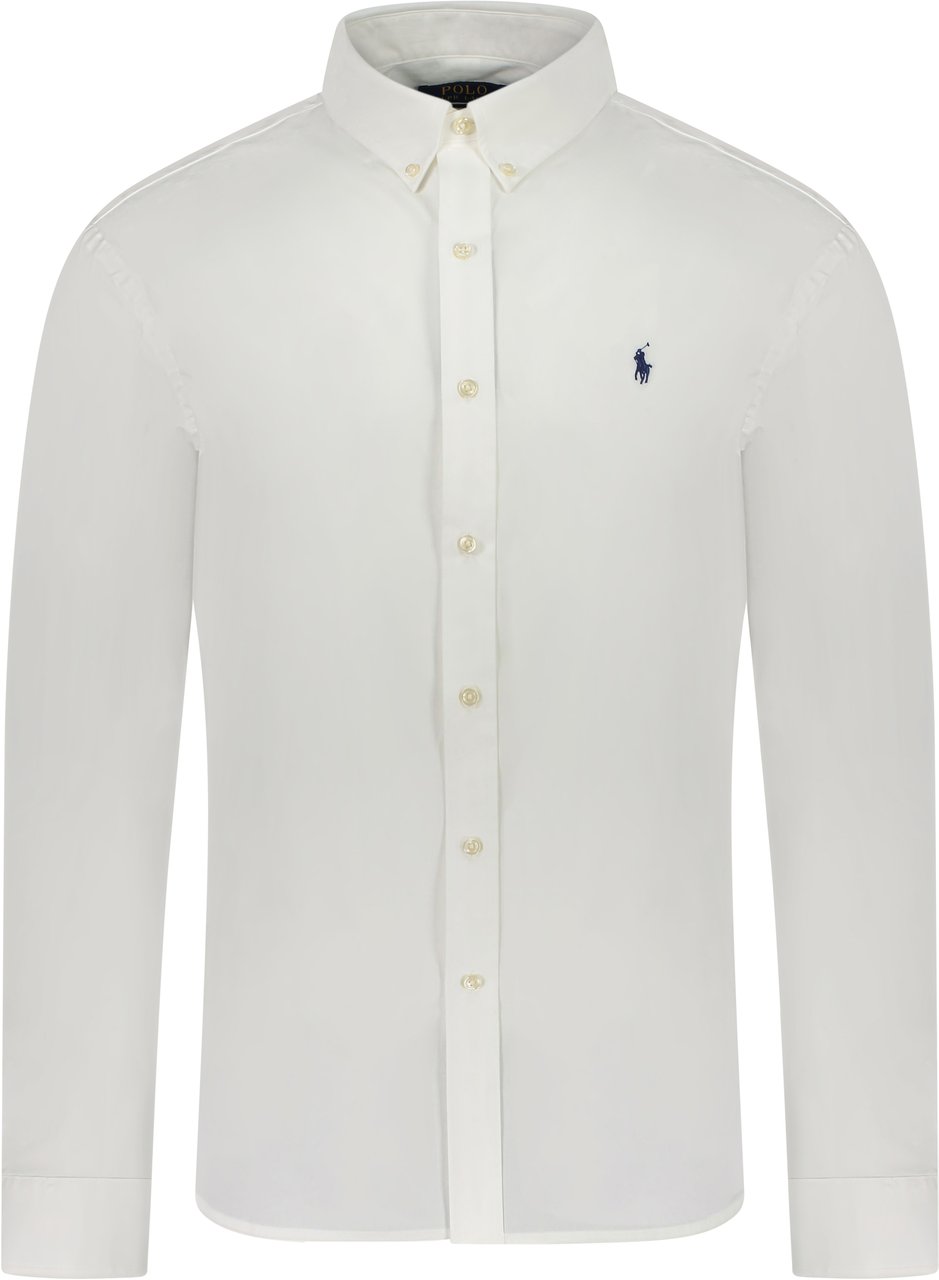 Ralph Lauren Polo Overhemd Wit Wit