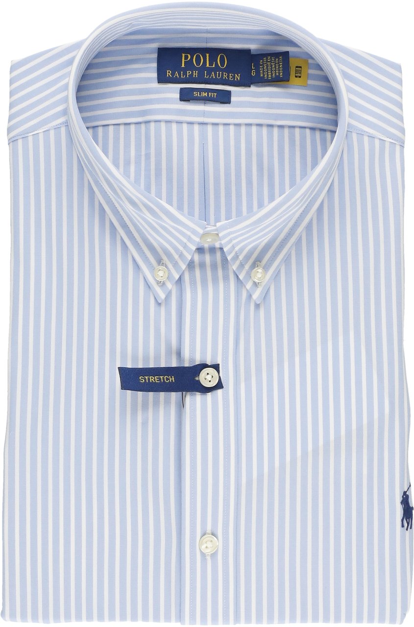 Ralph Lauren Shirts Light Blue Blauw