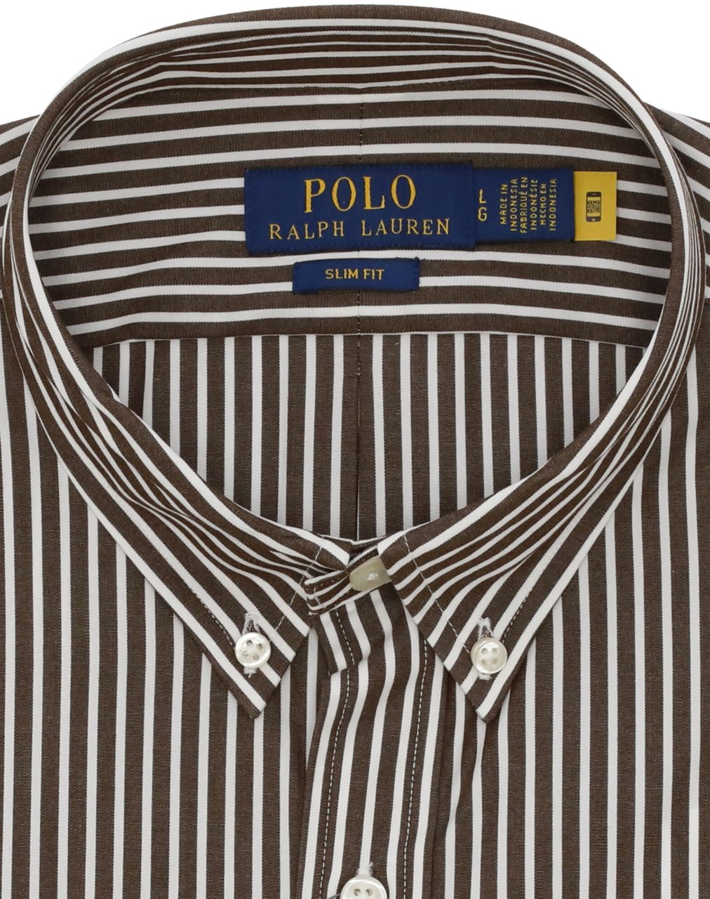 Ralph Lauren Shirts Brown Bruin