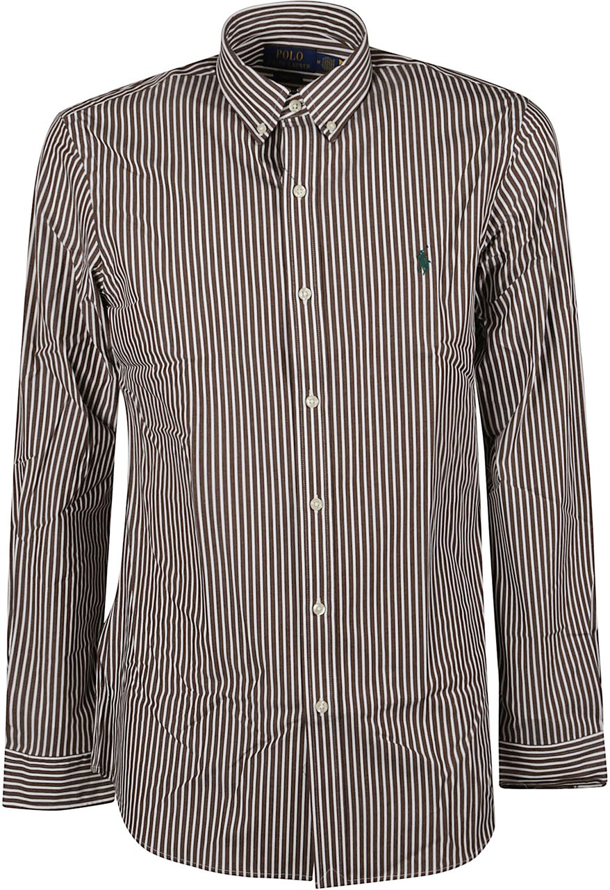 Ralph Lauren Long Sleeve Sport Shirt White Wit