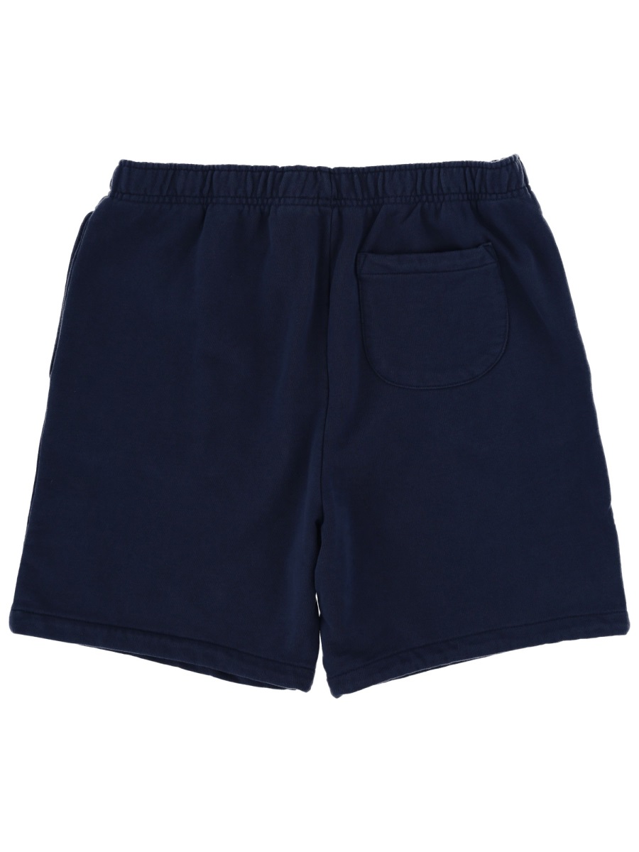 Ralph Lauren Cotton Logo Elastic Drawstring Shorts Zwart