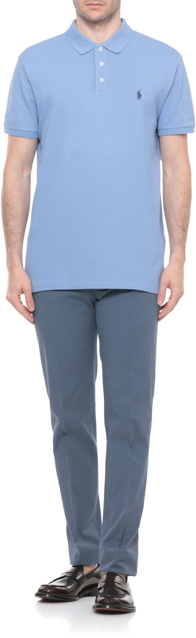 Ralph Lauren T-Shirts And Polos Light Blue Blauw
