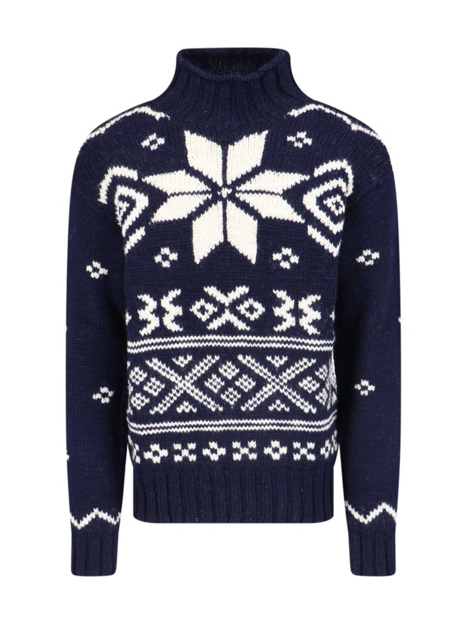 Ralph Lauren "Fair Isle" Sweater – Blue Blauw
