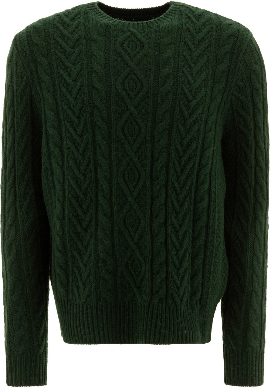 Ralph Lauren Cable-knit sweater Groen