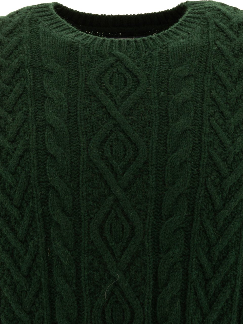 Ralph Lauren Cable-knit sweater Groen