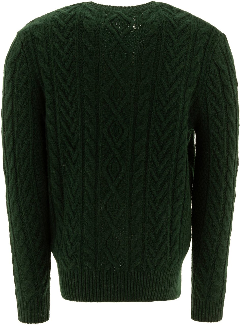 Ralph Lauren Cable-knit sweater Groen
