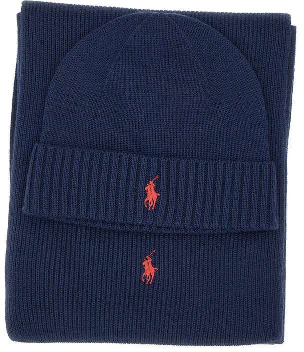 Ralph Lauren Scarfs Blue Blauw