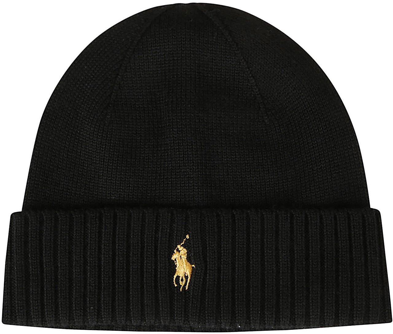 Ralph Lauren Classic Box Set  Cold Weather Beanie+scarf Black Zwart