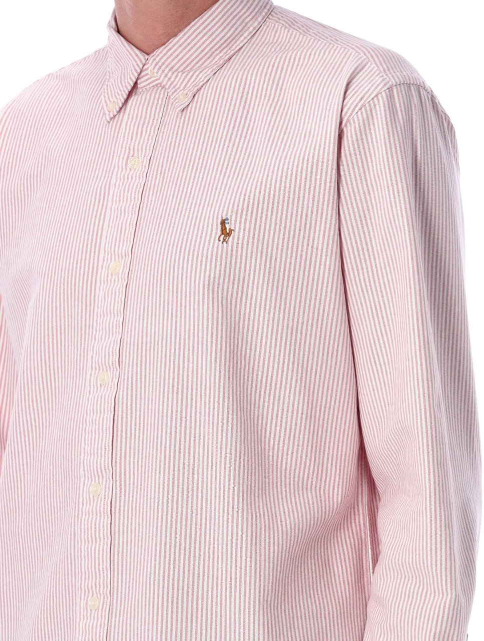 Ralph Lauren Custom Fit Shirt White Berry Divers