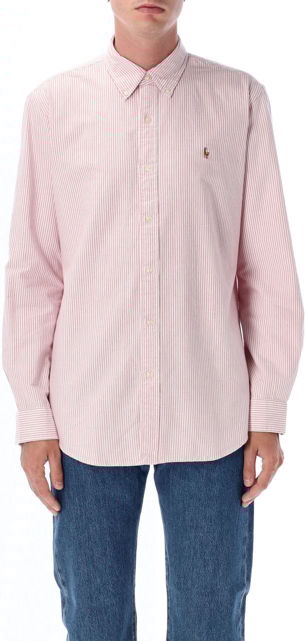 Ralph Lauren Custom Fit Shirt White Berry Divers