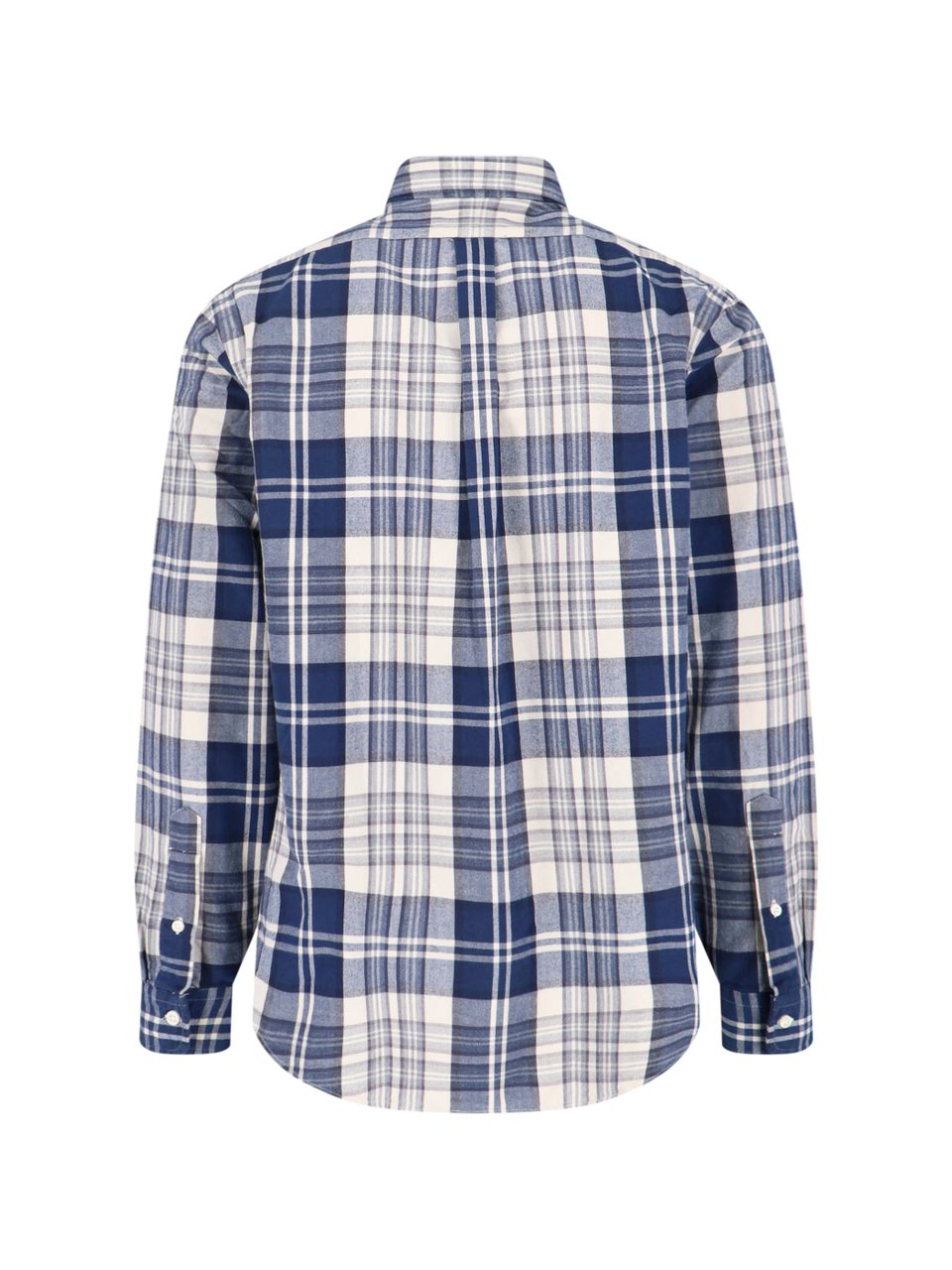 Ralph Lauren Multicolor Button-Down Shirt With Timeless Design Blauw