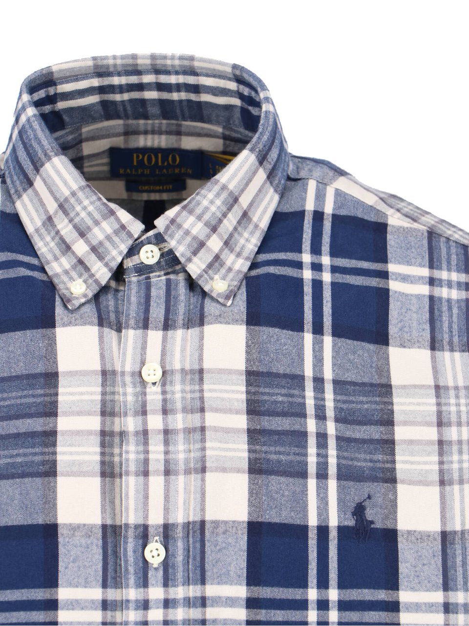 Ralph Lauren Multicolor Button-Down Shirt With Timeless Design Blauw