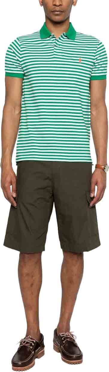 Ralph Lauren T-Shirts And Polos Billiard/White Groen