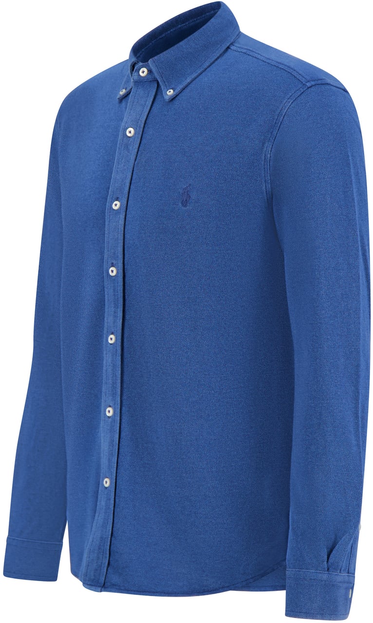 Ralph Lauren Polo   Overhemd Blauw Blauw