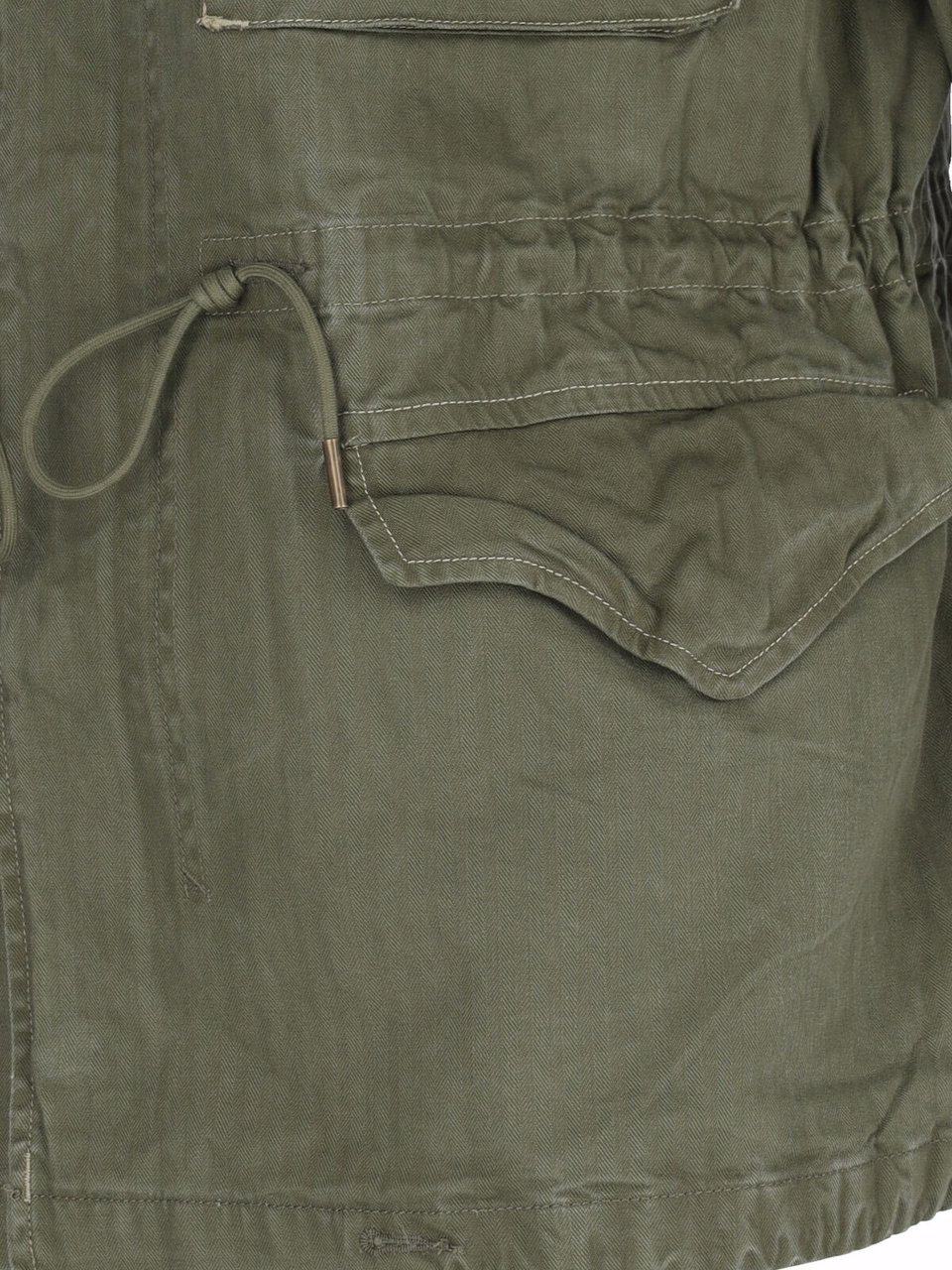 Ralph Lauren Military Jacket With Patch – Green Groen