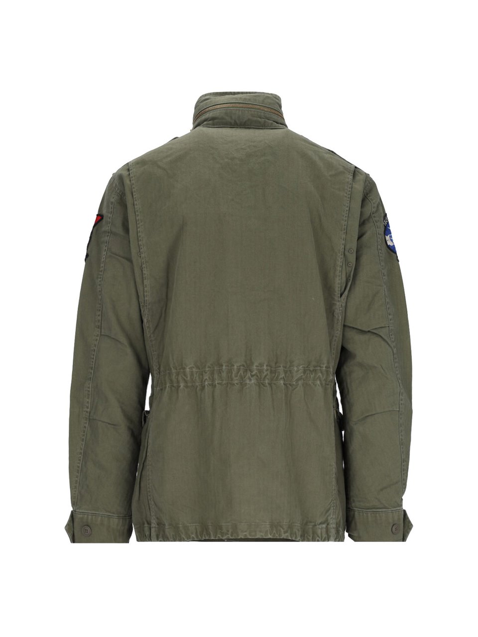 Ralph Lauren Military Jacket With Patch – Green Groen