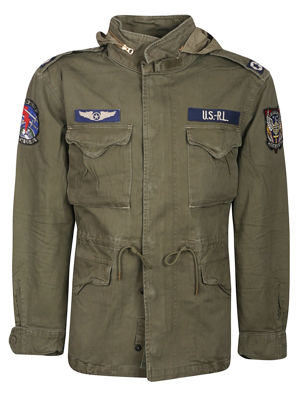 Ralph Lauren Field Jacket Green Groen