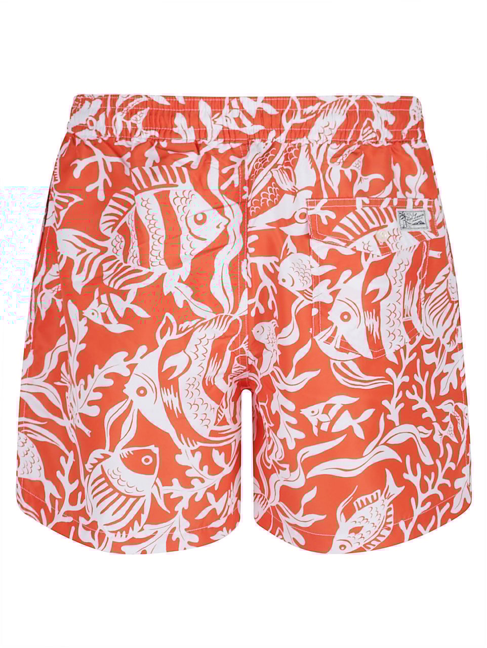 Ralph Lauren Traveler Mid Swim Trunk Red Rood