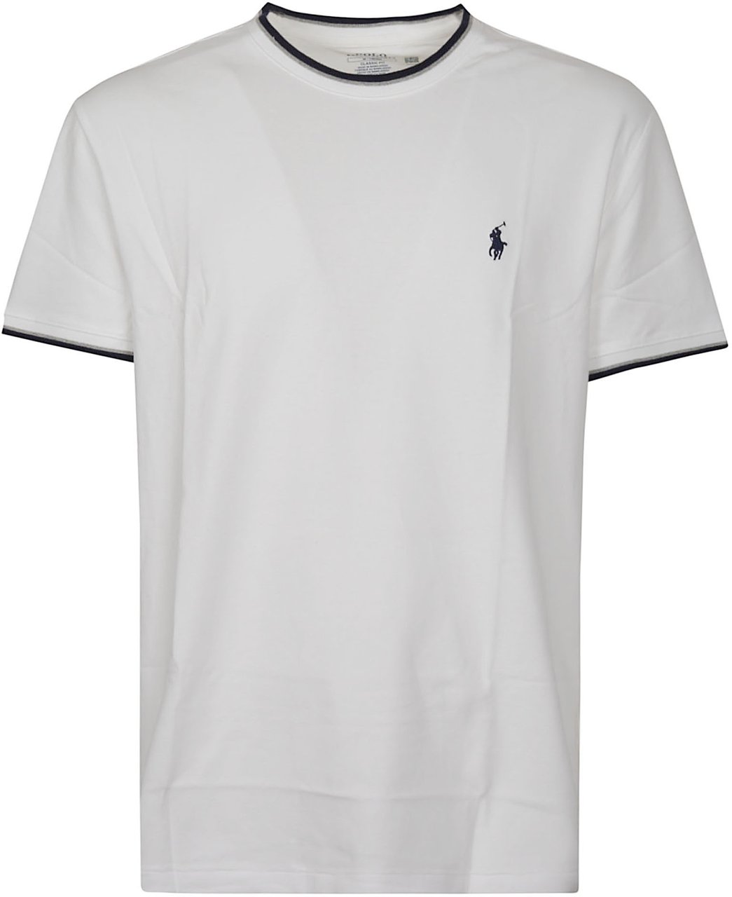 Ralph Lauren Logo T-shirt White Wit