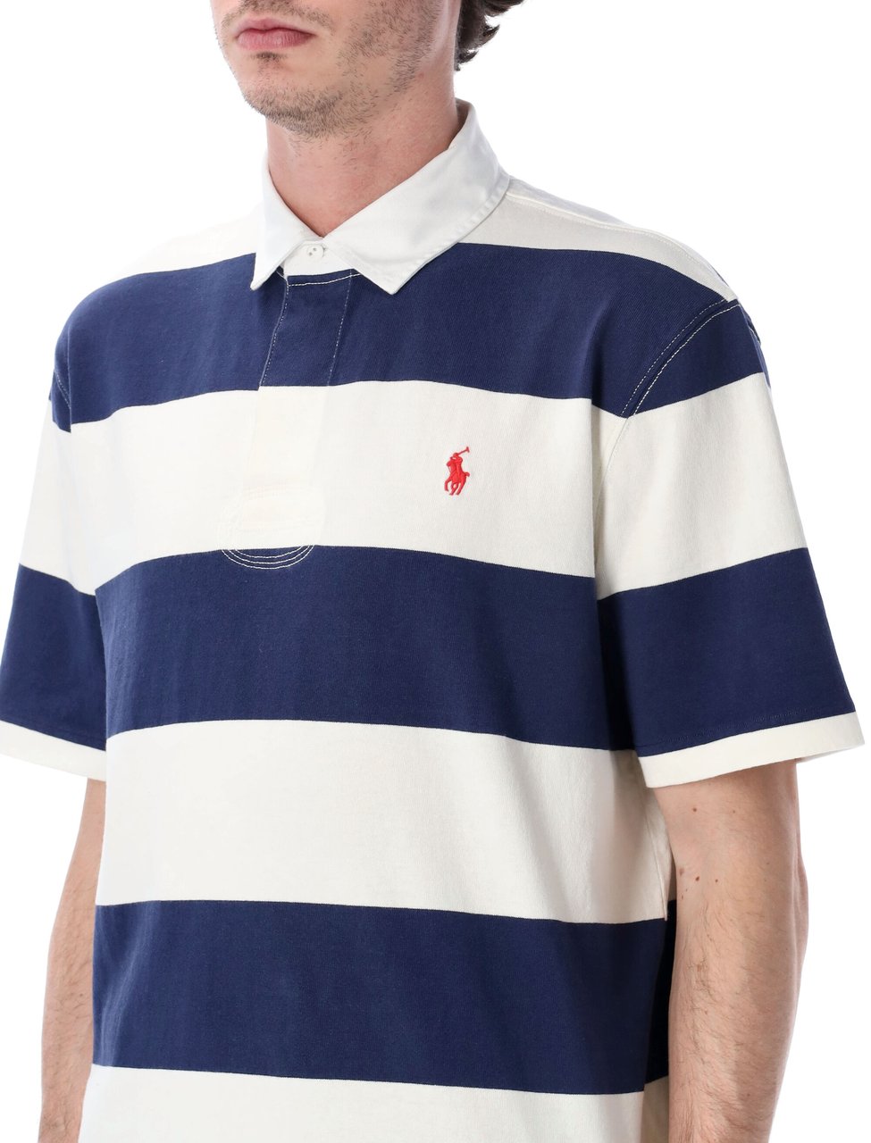 Ralph Lauren Rugby S/S Polo Bianco Divers