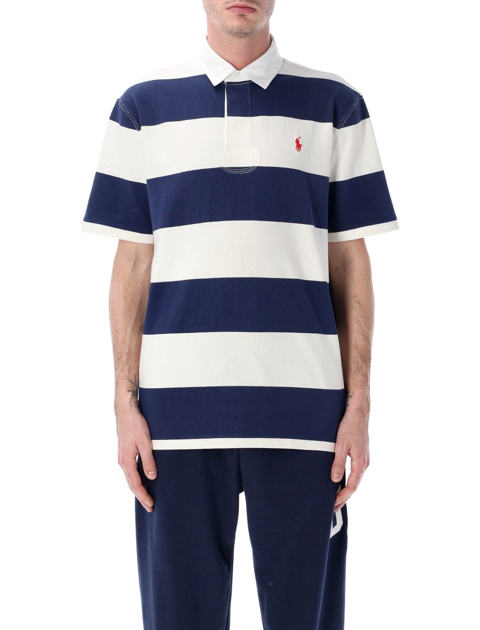 Ralph Lauren Rugby S/S Polo Bianco Divers