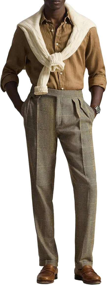 Ralph Lauren Shirts Brown Bruin