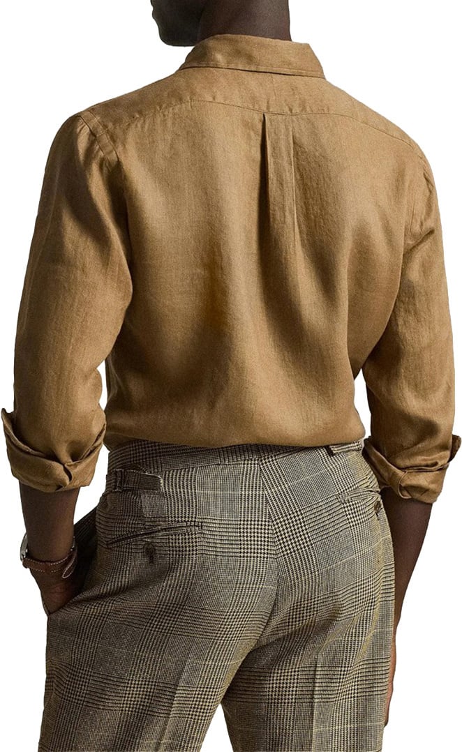 Ralph Lauren Shirts Brown Bruin