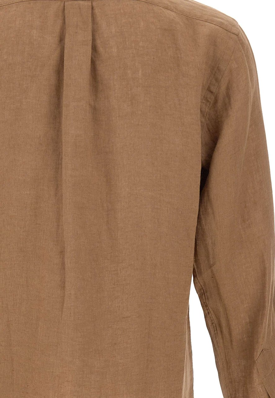 Ralph Lauren Shirts Brown Beige
