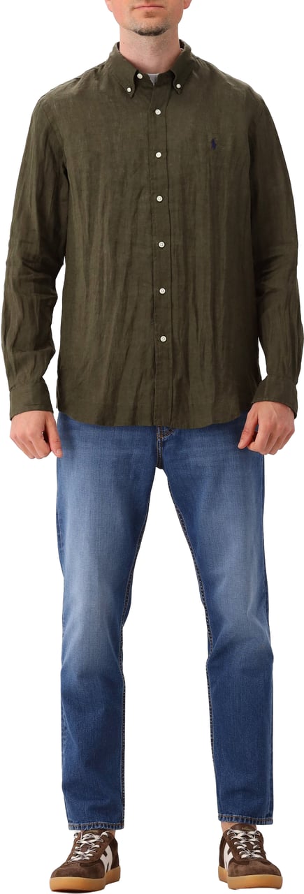 Ralph Lauren Polo Ralph Lauren Linnen Overhemd Groen Groen
